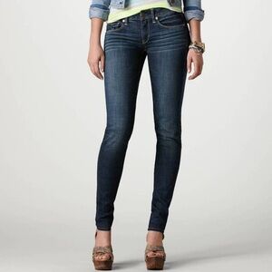 American Eagle | Dark Wash Stretch Skinny Jeans - 4 Long